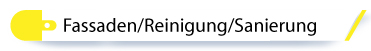 Fassaden/Reinigung/Sanierung Fassaden/Reinigung/Sanierung
